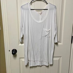 Off white stretchy shirt